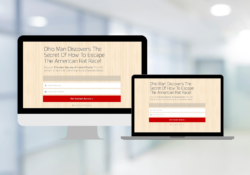 Red Style Responsive HTML Mobile Squeeze Page (Edition 9)