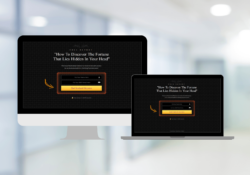 Orange Style Responsive HTML Mobile Squeeze Page (Edition 6)