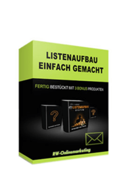 LISTENAUFBAU – einfach gemacht